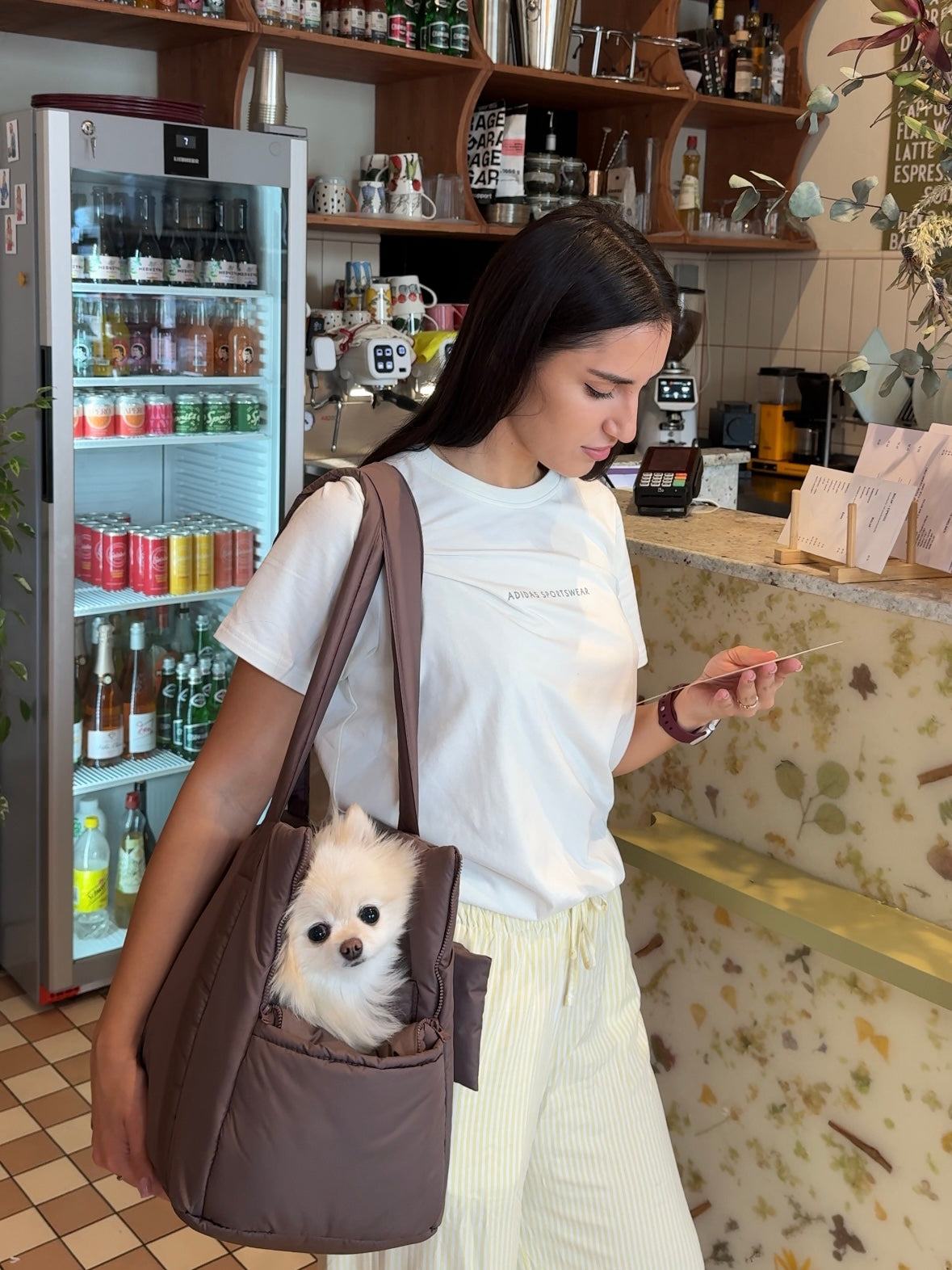 Torba dla psa PUFFY Choco