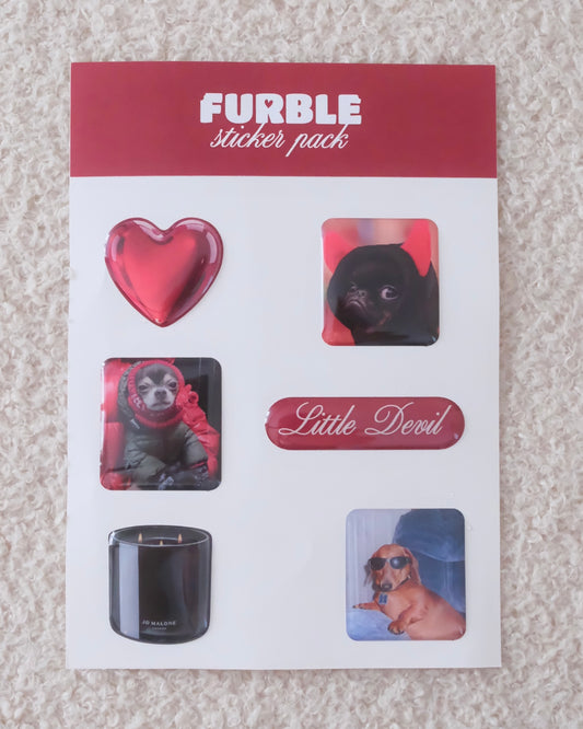 Sticker pack Little Devil