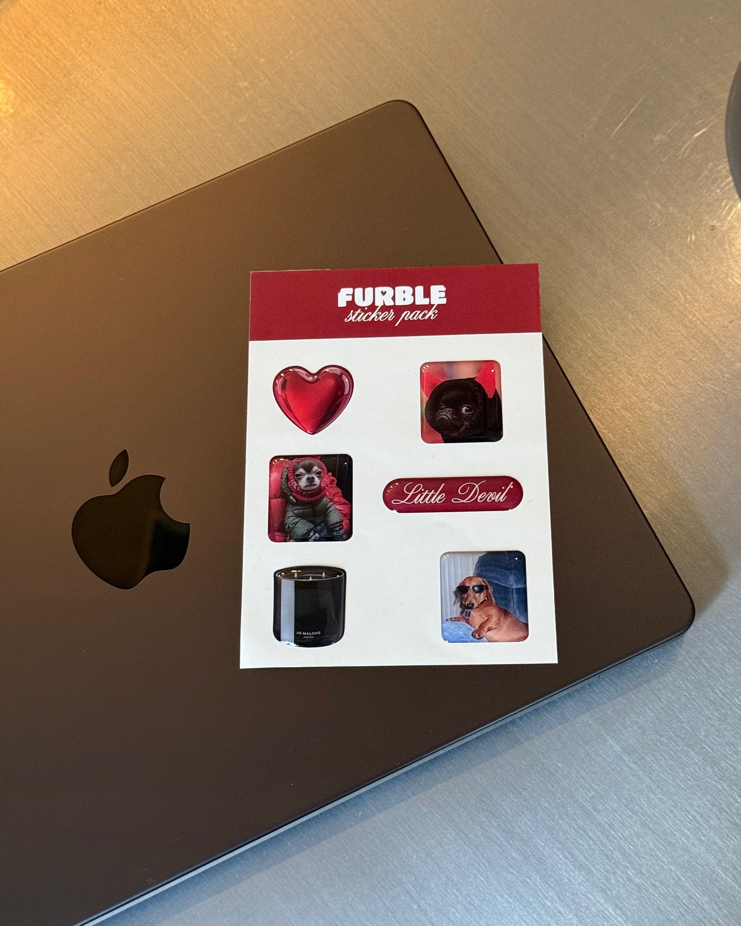 Sticker pack Little Devil
