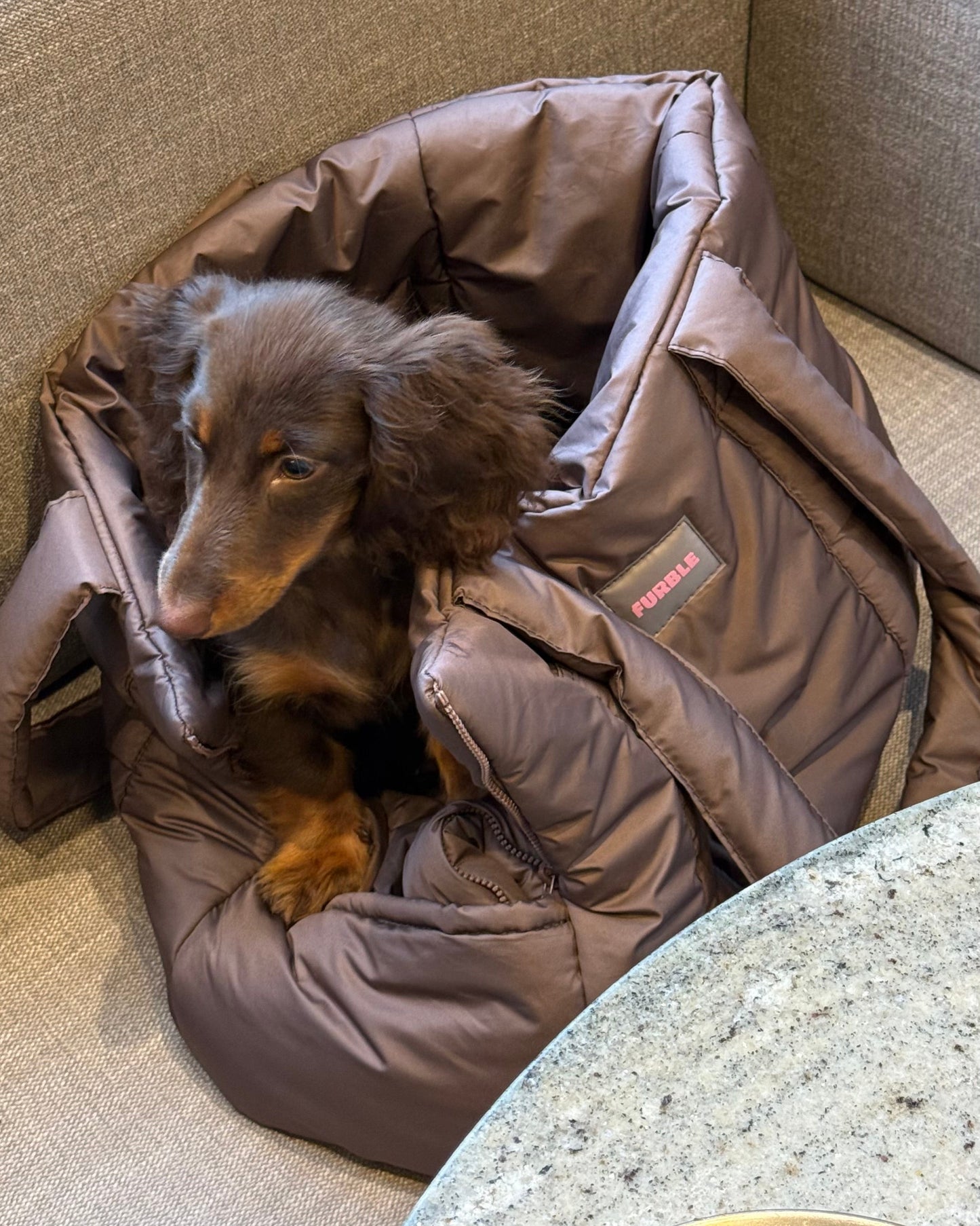 Torba dla psa PUFFY Choco