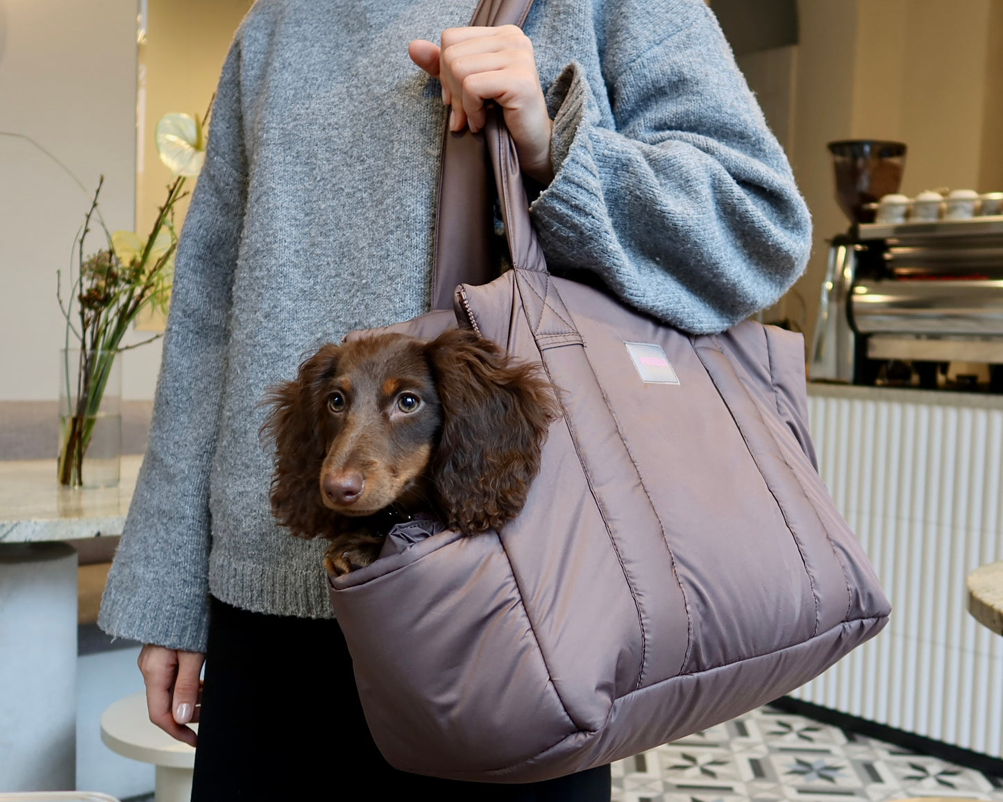 Torba dla psa PUFFY Choco